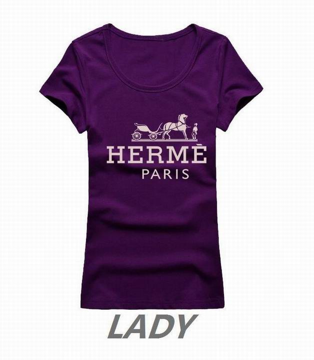 Hermes short round collar T woman S-XL-031